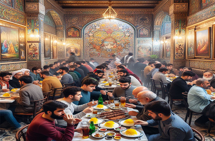 رستوران شبانه روزی تهران